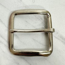 Square Silver Tone Simple Basic Belt Buckle - $6.92
