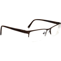 John Varvatos Eyeglasses V120 Antique Brown Half Rim Frame Japan 53[]18 135 - £71.93 GBP