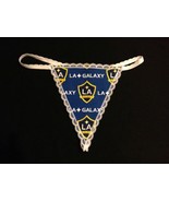 New Womens LA GALAXY SOCCER Ball Mls Gstring Thong Lingerie Panties Unde... - €17,24 EUR