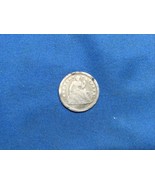 1852 Seated Liberty Half Dime 5c Circulated - $40.50 CAD