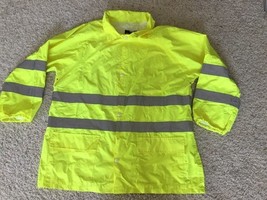 Majestic M-Safe 75-1351 High Visibility Rain Jacket Class 3 Size 2X - $27.14 CAD