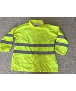 Majestic M-Safe 75-1351 High Visibility Rain Jacket Class 3 Size 2X - $27.14 CAD