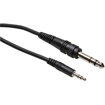 3.5Mm Male Trs To 1/4In Male Trs Stereo Interconnect Patch Cable 3 Foot - £20.33 GBP