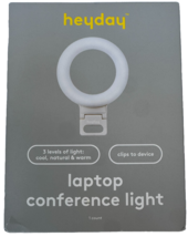 heyday™ Laptop Clip-On Conference Ring Light, Stone White, 3 Settings Ch... - €11,38 EUR