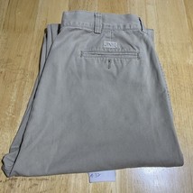 Vintage Polo Ralph Lauren U.S.A Pant Mens 36X32 Khaki Pleated Cuffed Preppy - $400.98 MXN