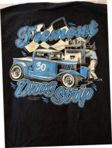 OLD VTG Fremont Drag Strip (SF/BA) w/Nostalgia dragster on an XL Black tee shirt - £18.88 GBP