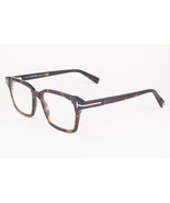 Tom Ford 5661 052 Shiny Black Tortoise / Blue Block Eyeglasses TF5661 05... - $4,313.85 MXN