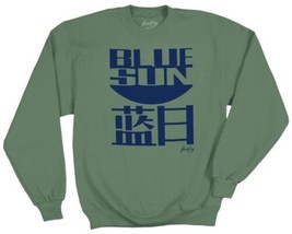 Serenity / Firefly Blue Sun Logo Olive Green Adult Sweat Shirt NEW UNWORN - £23.97 GBP