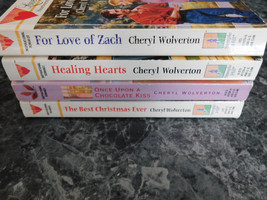 Love Inspired Cheryl Wolverton lot of 4 Christian Romance Paperback - £6.36 GBP
