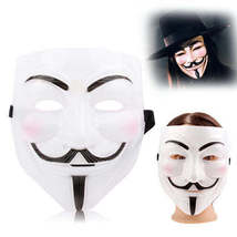 V for Vendetta Design Plastic Mask(White) - £1.57 GBP