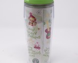 Starbucks Christmas Bell Ringers Holiday Carolers Tumbler Traveler Mug 2006 - $9.85