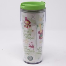 Starbucks Christmas Bell Ringers Holiday Carolers Tumbler Traveler Mug 2006 - £7.71 GBP