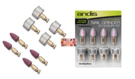 8 pc Replacement Accessory Kit Pack for ANDIS CORD CORDLESS Li Ion NAIL ... - £15.79 GBP