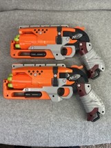 Nerf A4325 Zombie Strike Hammershot Blasters Set Of 2 Nerf Guns+10 Nerf Bullets - £21.51 GBP