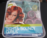 Conair Pack of 36 Brush Rollers for Tight &amp; Bouncy Curls - Assorted Size... - $13.85