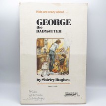 George The Babysitter Shirley Hughes Autographed Book Promotional Poster - £34.39 GBP