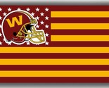 Washington Football Team Flag 3x5ft Banner Polyester American Football 002 - $15.99