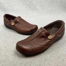 Clarks Slip-On Leather Loafer Women Size 11 Ashland Lane Q Comfort Casual Shoes - £27.32 GBP