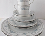 10 Pc Set Porcelain Dishes Salem Heritage Bridal Bouquet AMERICAN LIMOGE... - £31.64 GBP