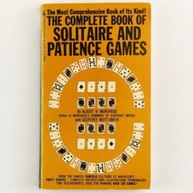Complete Book of Solitaire and Patience Games 1981 Guide to Cards Paperback Book - £8.64 GBP