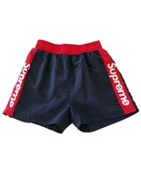 Vintage 1998 Supreme Swim Trunks Youth Kids Medium Logo Spell Out Mesh L... - $1,843.65 MXN