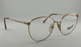 Vintage Persol Ratti Edis Eyeglasses 90s Torino Italy Frame Eyewear Metal Specs - £138.96 GBP