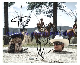 The Lone Ranger Cast Armie Hammer And Johnny Depp Signed Autographed 8 X10 Photo - £12.57 GBP