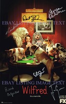 WILFRED CAST SIGNED AUTOGRAPHED RP PHOTO GREAT COMEDY SHOW DOGS PLAYING ... - £12.81 GBP