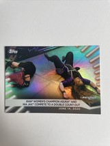 2021 Asuka Nia Jax Rainbow Foil Holo Topps WWE Women’s Division #27 Card - £1.35 GBP