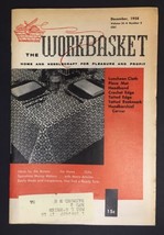 Workbasket Magazine December 1958 Knit, Crochet, Tatting, Needlework, Crafts Ads - $6.00