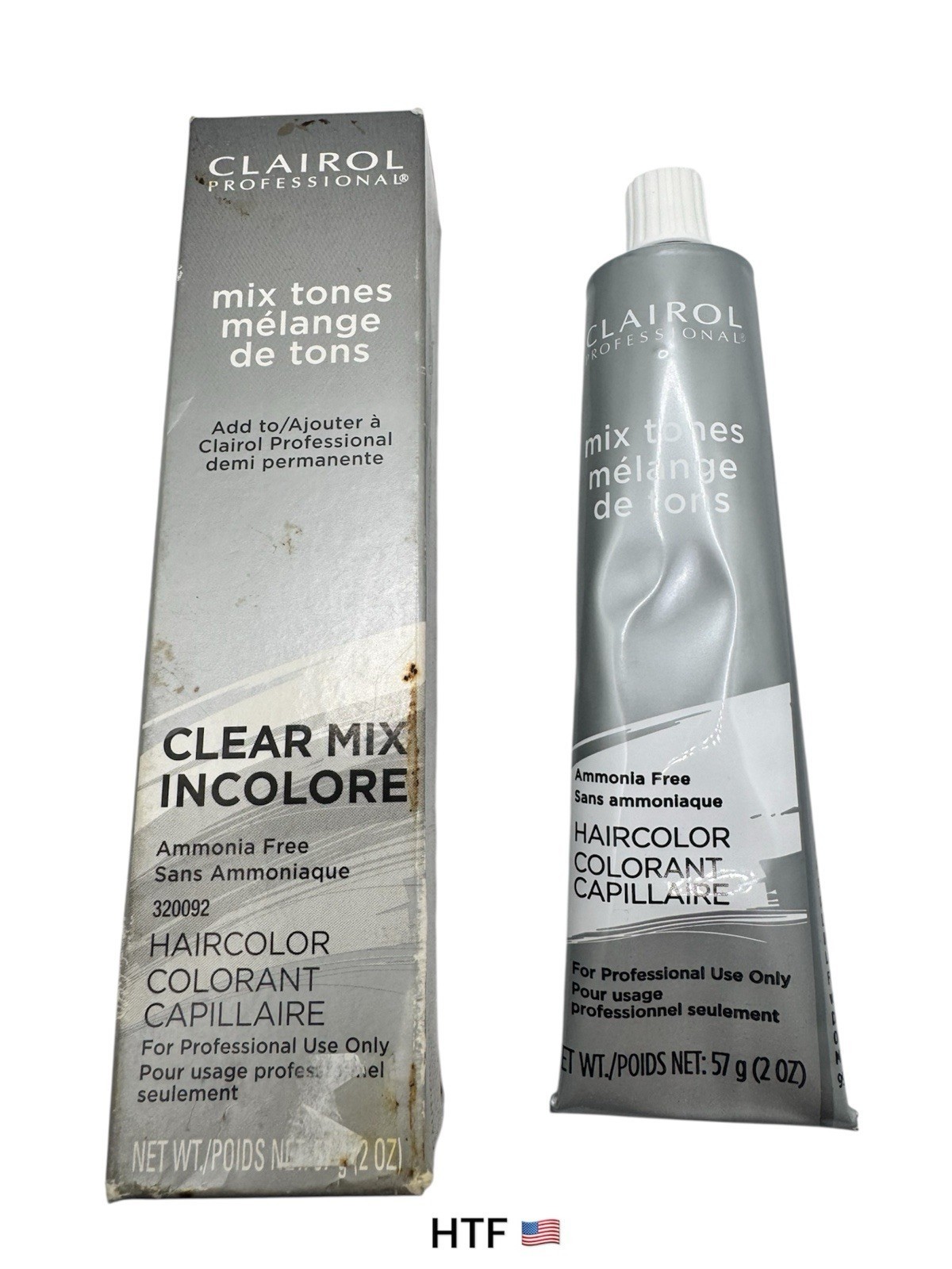 Clairol Professional Mix Tones Clear Mix Incolore -2 oz ( 1 Unit )  New ... - $84.14