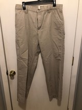 Carhartt Mens 35X30 Dungaree Fit Carpenter Pants Cotton Tan Made In Mexico - $14.84