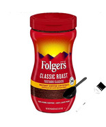 Folger&#39;s Classic Roast Instant Coffee Crystals, 16 oz flip top jar - $476.76 MXN