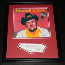 Stonewall Jackson Signed Framed 11x14 Photo Display - £51.31 GBP
