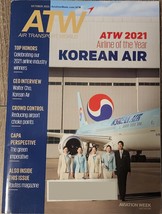 ATW 2021 Airline Of The Year Korean Air Top Honors October 2021 - $10.00