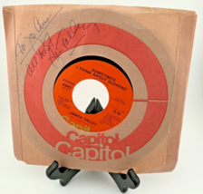 James Talley SIGNED 45 RPM Sometimes I Think About Suzanne Capitol Recor... - £19.46 GBP