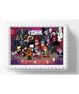 Friday Night Funkin Edible Image Edible Birthday Cake Topper Frosting Sheet Icin - $302.64 MXN