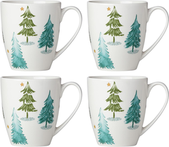 Lenox 880069 Balsam Lane 4-Piece Mug Set - £46.69 GBP