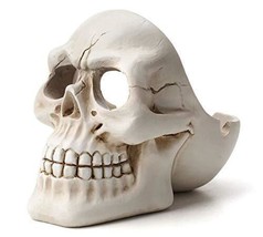 Skull Cigarette Ashtray Smoking for Home, Office and Bar (White) BEST QUALITY - £27.17 GBP