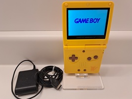 Rare Authentic Genuine Nintendo Gameboy Advance SP 100%  Pikachu Pokémon V5 LCD - $399.95