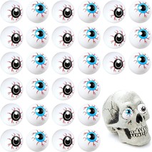 60PCS Plastic Halloween Zombie Eyeballs Scary Beer Ping Pong Tennis Playing - £18.94 GBP