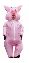 Adult Inflatable Costume for Men or Women Little Piggy Cosplay - £31.17 GBP