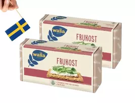 2 pcs Wasa Frukost Knäckebröd Light &amp; Crispy Swedish Crispbread | 480g (... - $16.87