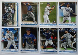 2019 Topps Update Tampa Bay Rays Base Team Set of 8 Baseball Cards - £4.01 GBP