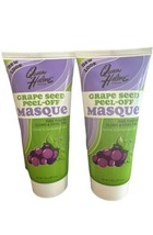 2 Queen Helene Grape Seed Peel-Off Masque Grapeseed Mask 6 oz Each - £25.32 GBP