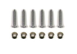 1978-82 Corvette Screw KIT-SPEAKER GRILLE-REAR-18 PIECES-78-82 (#E19289) ! - $18.95