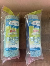 2 Quickie Mop Scrub Roller Mop Refills w/ Microban Fit # 058MB and 058BMB - $18.68