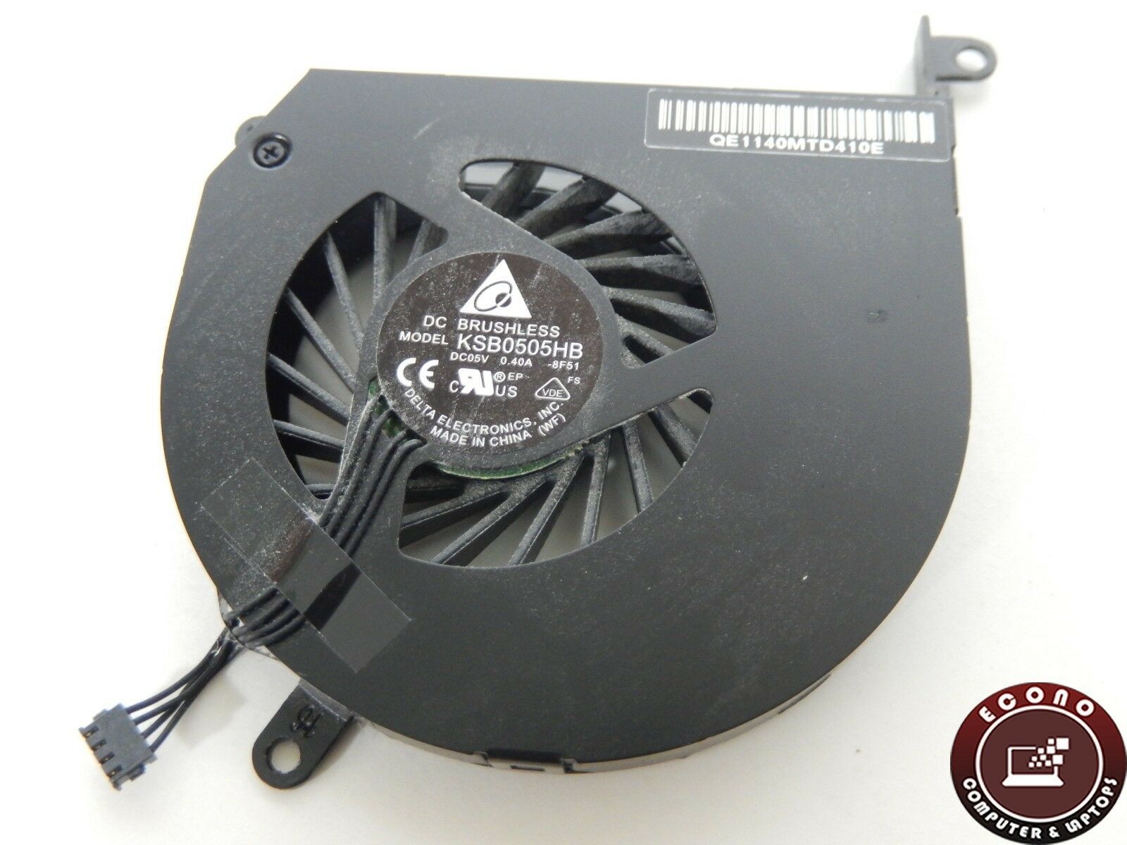 Apple Macbook Pro 15&quot; A1286 Left CPU Cooling FAN KSB0505HB - $3.96