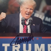 President Donald Trump 8X10 Signed Photo Autographed Auto Heritage COA - $213.88