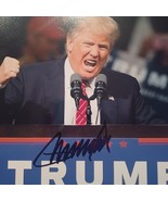 President Donald Trump 8X10 Signed Photo Autographed Auto Heritage COA - $291.86 CAD